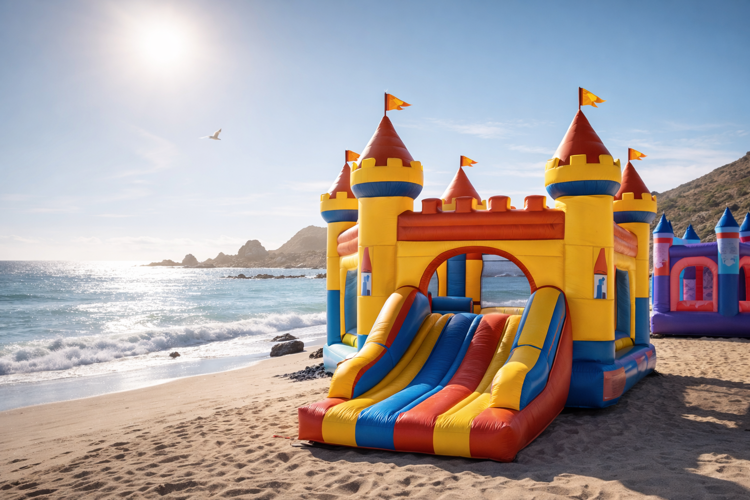 Inflables Playa frontal