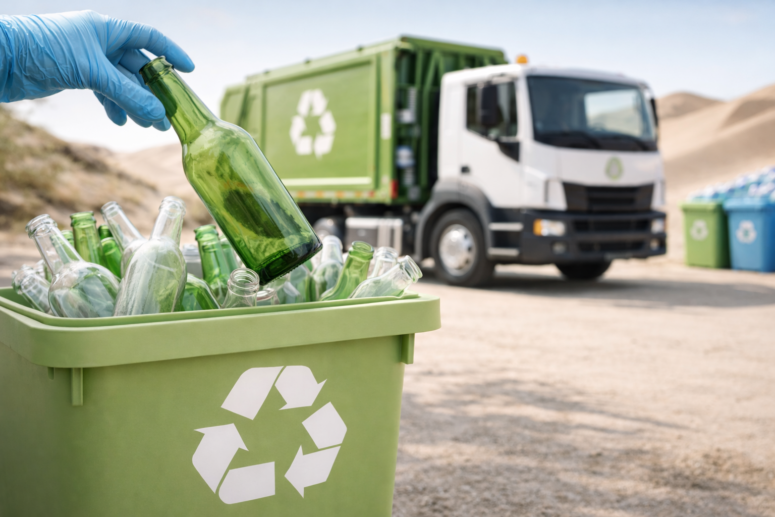 Recolección de Botellas Horizontal